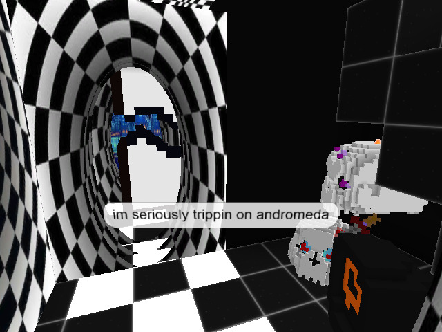 im seriously trippin on andromeda