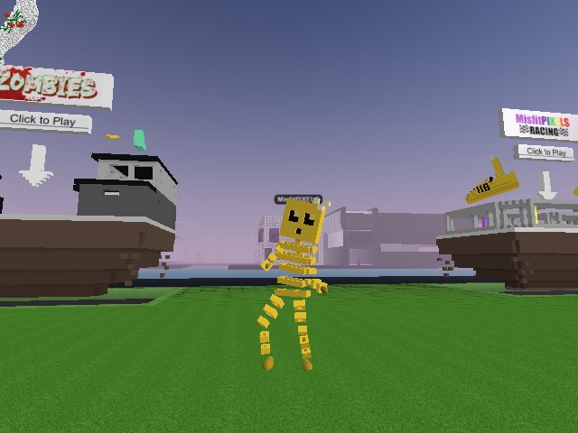 Now you can PLAY Zombies or RACING from MisfitPIXELS Games Parcel! CLICK TO PLAY!