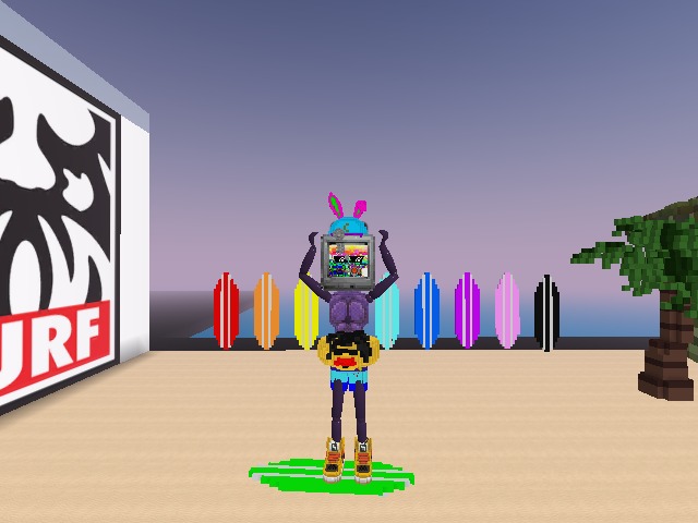Come & try on a Surfboard in Voxels! 🤙🏄