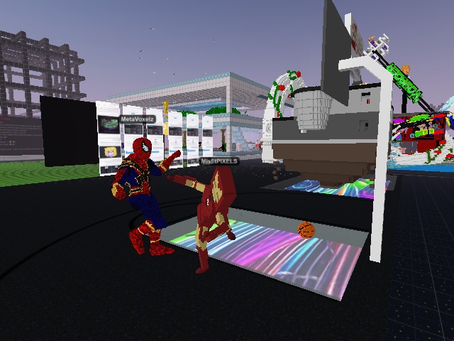 WOAH Iron Man vs Spider Man!