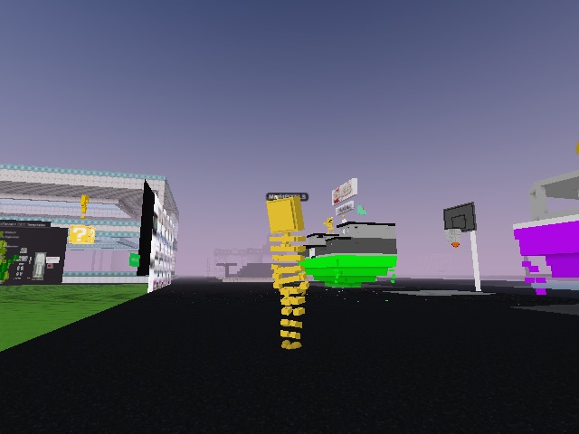 WOAH! Did I just shoot a basket in VOXELS?! Hosted script working for me again!!! LETS GO!!!