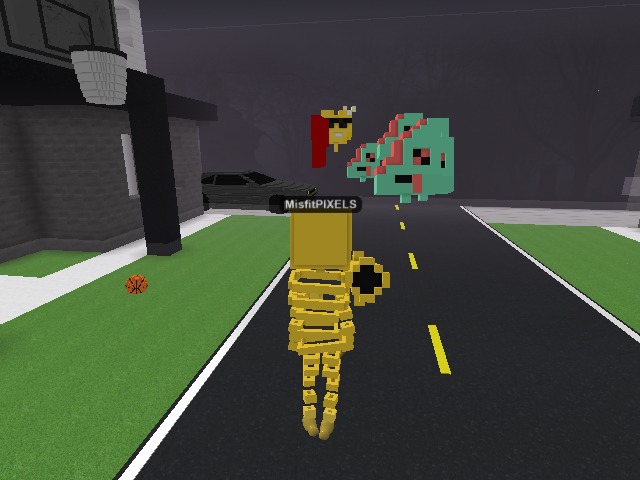 WOAH! Did I just SHOOT ZOMBIES in VOXELS ?!!!