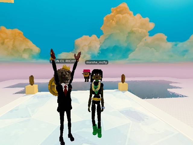 Less than 10 minutes until Sky Party