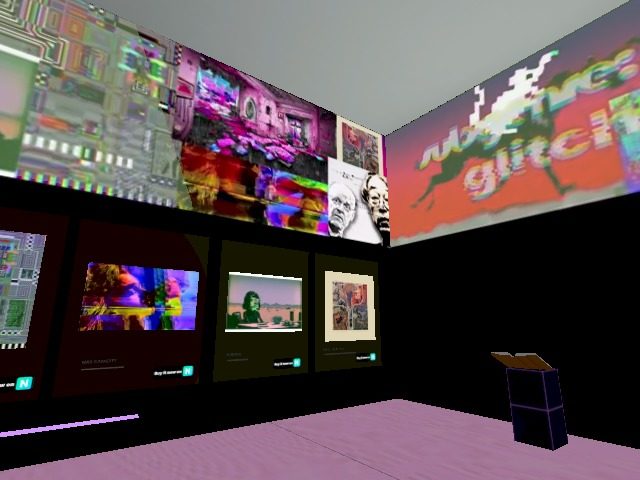 setting up for live show