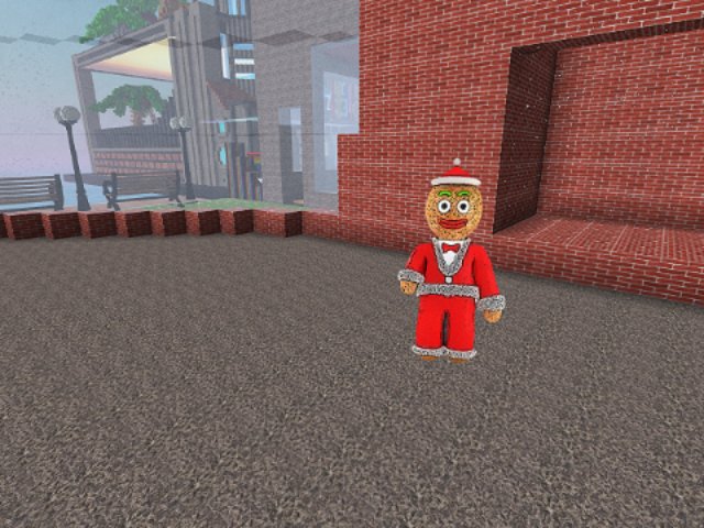 Hey Hey Hey, can't catch me! I am the ginger bread man!