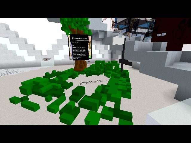 Find the hidden treasure - @yaseminduruart's object in the "The Voxel Dilemma) exhibition contains a maze with a hidden treasure - sign the guestbook when you are there!