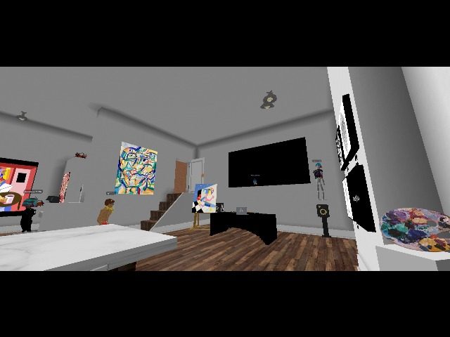 Too bad the womp doesn't capture the video feed from the IRL gallery