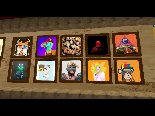 new pizza on the wall