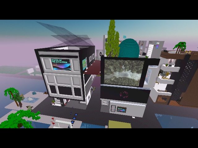 nice to see new buildings filling up in Architect Island.