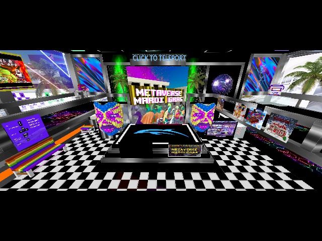 METAVERSE MARDI GRAS COME SEE THIS DOPENESS PARADE AND PARTY!!!