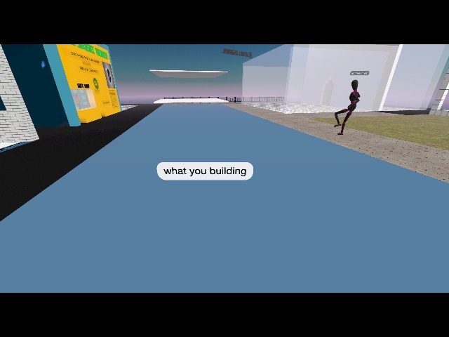 something going up here