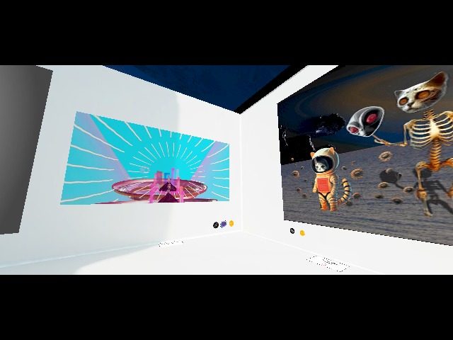 My artwork Simultaneously being shown in the States of the Metaverse exhibition!