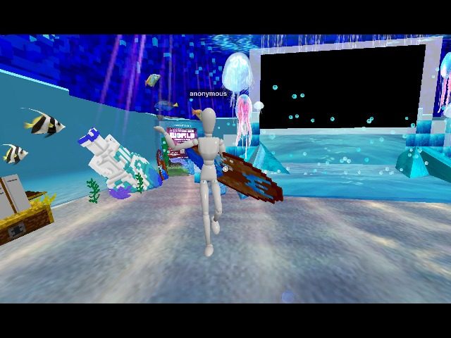 We are surfing for a bit at The Wave