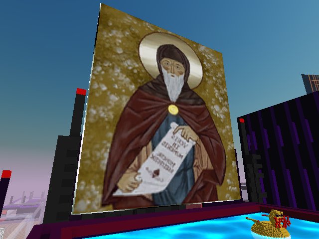 Remembering St. Rhyolight at that Voxel Hotel