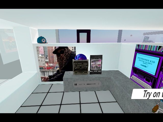 Keyboard Kid in VR