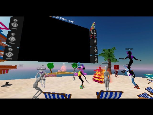 Dance party to a live twitch stream for the shadow ninjas!