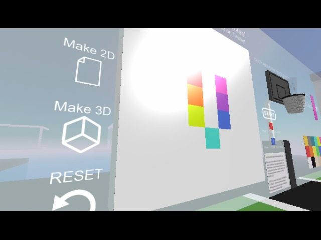 2D art made in-world