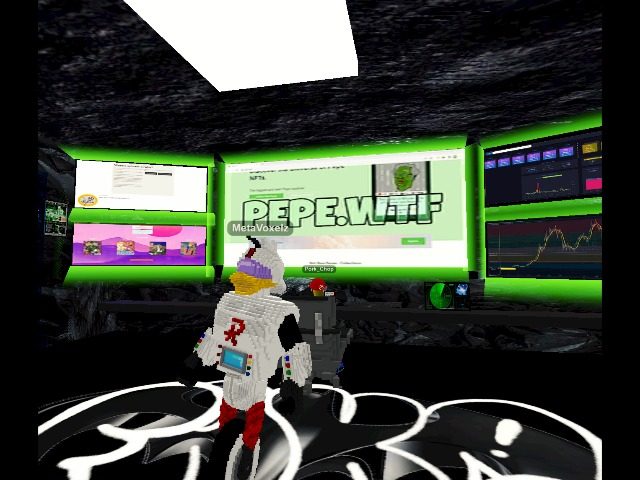 PEPE PAWN SHOP IN @CRYPTOVOXELS