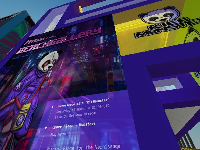 Do you like Pandas? Meet KiefMonster upcoming Artist now featured in our Beachgallery!!!