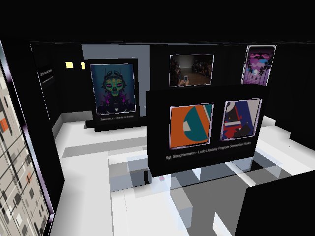 Third floor collection at the Sphinx Gallery...