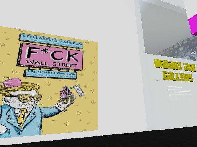 Urbana Art Galleries Supports Stellabelle's exhibition "F*ck wall street"