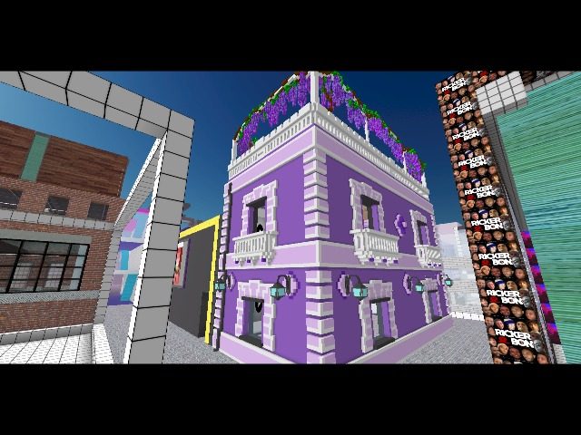 Working to finish Fabian&Barny's Purple Palace