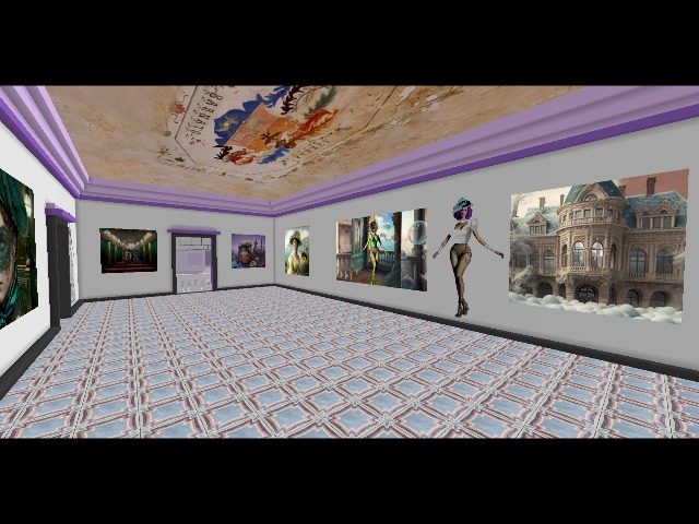 A detail of the gallery on the 1st floor of Fabian&Barny's Palazzo Viola, which is nearing completion