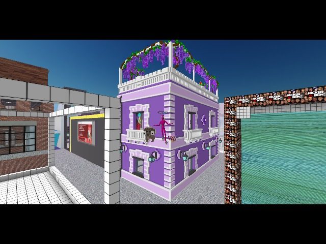 Our new Purple Palace! 
Created by Patriziabarnato