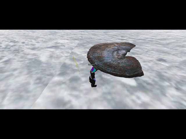 ammonite at the north pole!