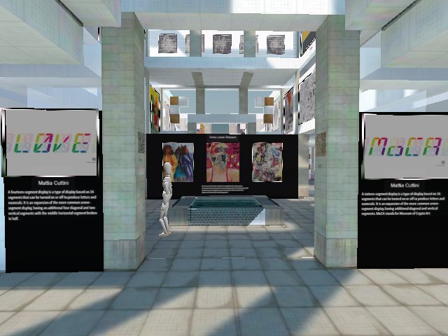 Digital #cryptoart love @ #MoCaMuseum