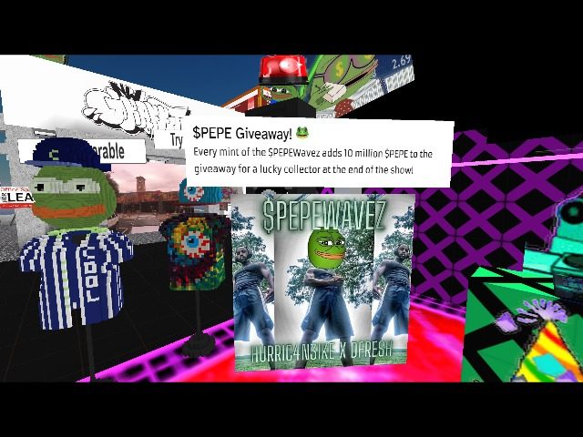 We're doing a $pepe giveaway too