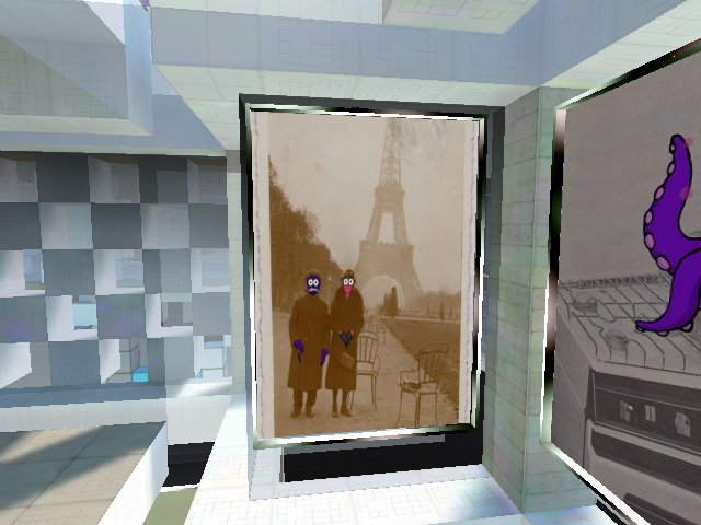 Wearing masks at the Eiffel Tower #cryptoart #MoCaMuseum