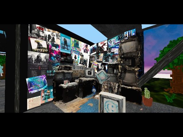a shrine for my previous shows, festivals, metaverse events, etc...