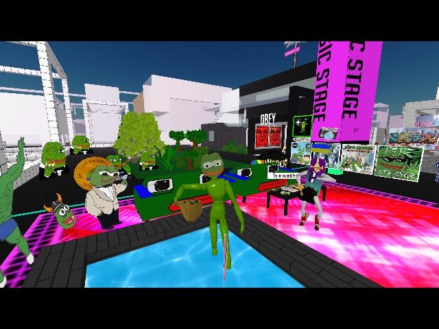 Pepe pool party
