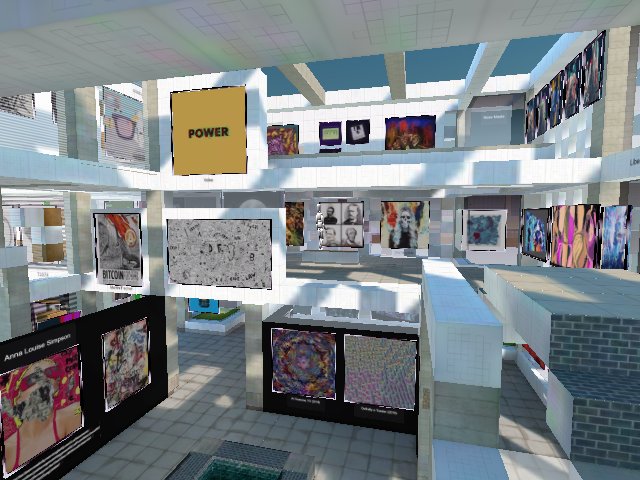 #cryptoart Power at #MoCaMuseum