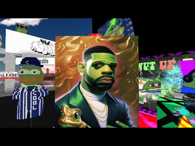 🎶Come listen to the new Drake Pepe song