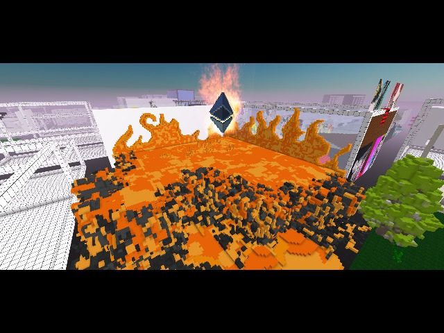 Eth burnin like a mofo