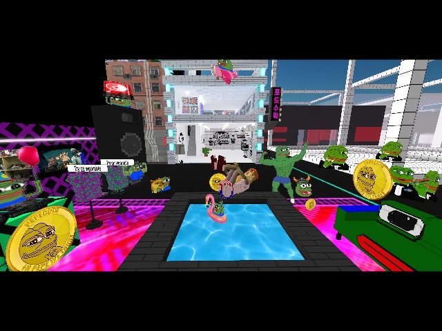 $pepe pool party, hop in