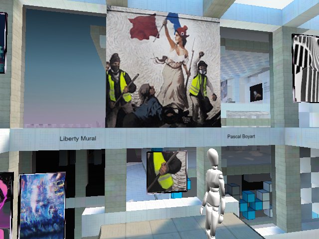 Reflecting on Revolution #MoCaMuseum #cryptoart