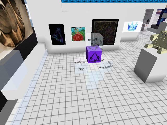 I am removing my installation work called "Holy Trinty" from the studio. I need room for some new art. @bardionson