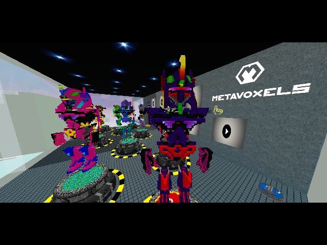 Metavoxelz Mecha Avatars