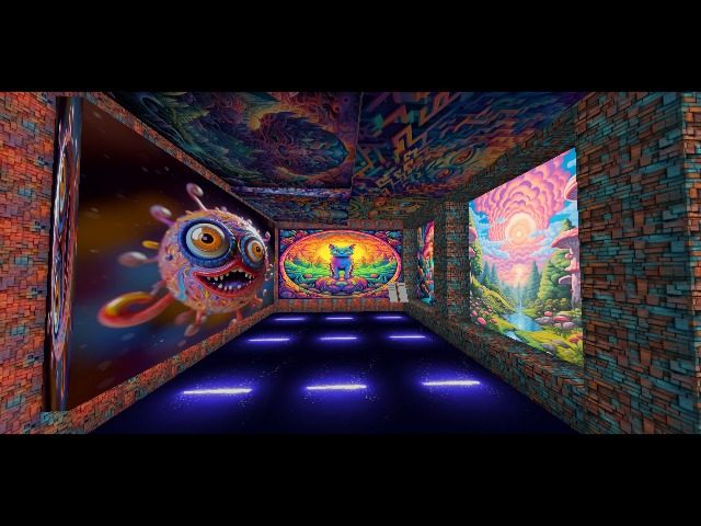 Working on some trippy art