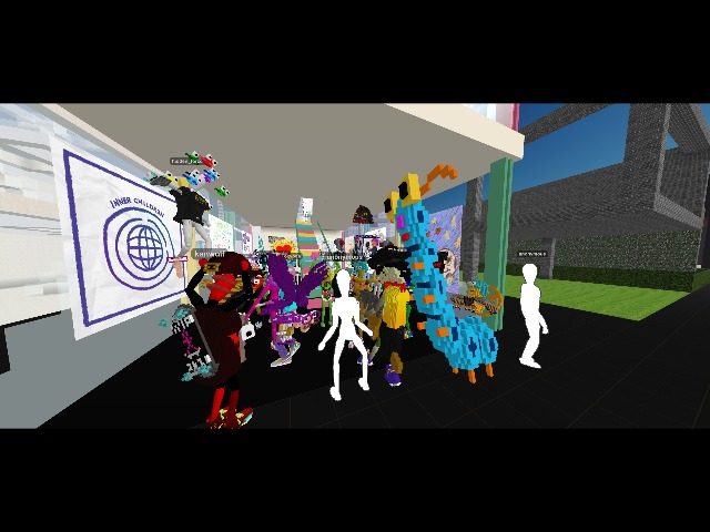 At @theWIPmeetup the longest running metaverse meetup ever.