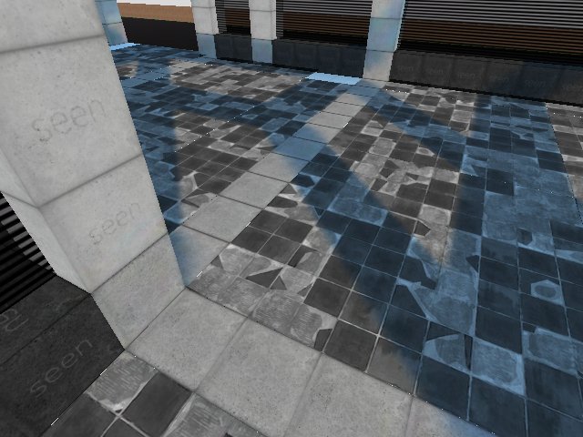 broken tiles