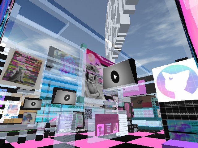 SADPLANET VIRTUAL: THE VERY FIRST VAPORWAVE VIRTUAL PLAZA EVER IN THE WORLD.
