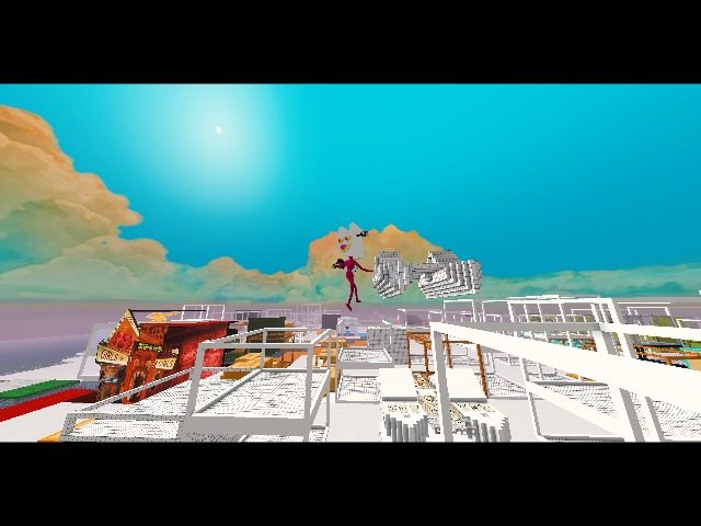 flying voxelsssssss