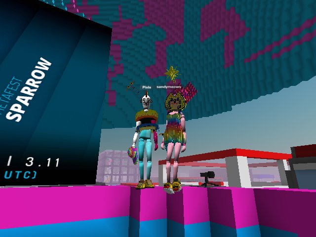 @blackboxdotart MetaGame HQ at @theWIPmeetup with my metabestie @pixls_dot_eth <3 Listening to speakers: @benlakoff @CryptoMotors_io @blackboxdotart

HERE: discord.gg/nft
CV:https://www.cryptovoxels.com/play?coords=NE@380E,114S,9U