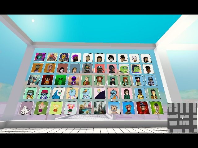 wall of jpegs