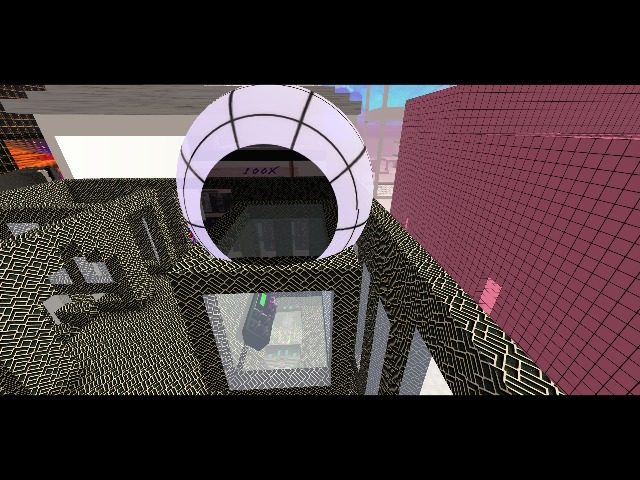 the giant eyeball is the way *out* of the control chamber...