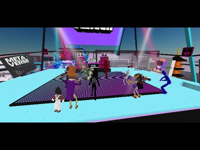 Party in the metaverse. Go DJ!